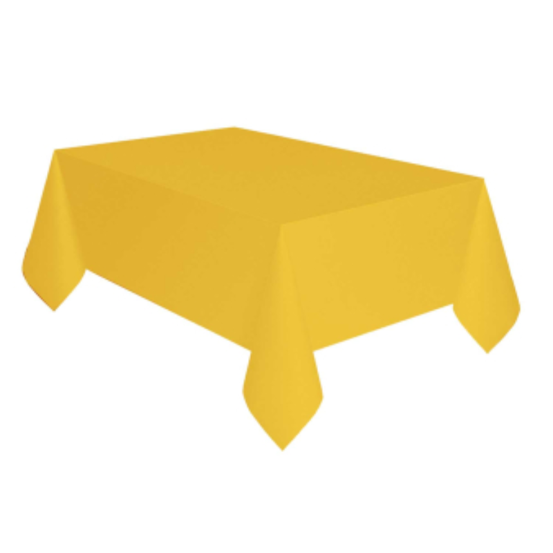 Nappe plastique unicolore 137 x 274 cm