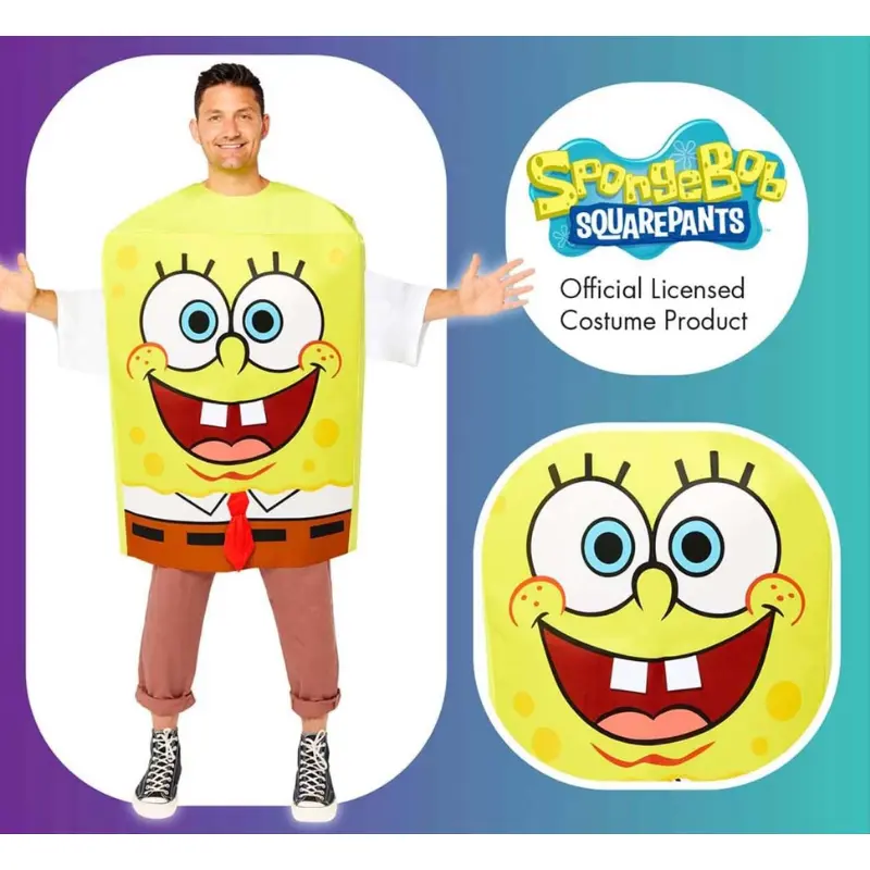 Déguisement adulte Bob l'Eponge