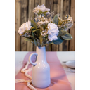 BOUQUET DE 9 ROSES AV FEUILLAGES 40.5CM 