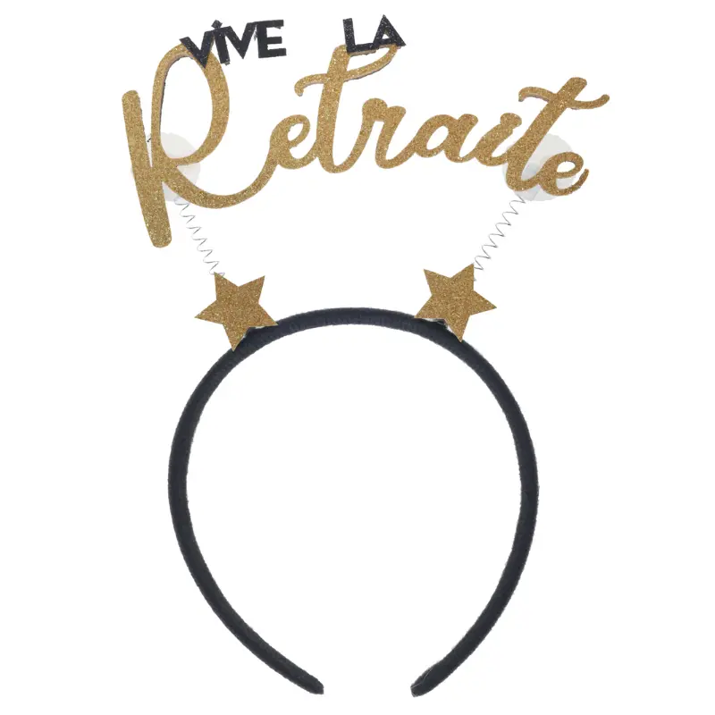 Serre-tête 'Vive la Retraite'