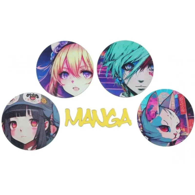 Décoration de table Manga