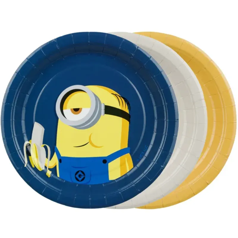 Assiettes Minions