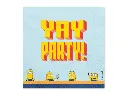 Serviettes Minions 33*33 cm