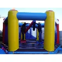 Structure Gonflable Ring Multisport Photo Combat Coton Tige.webp