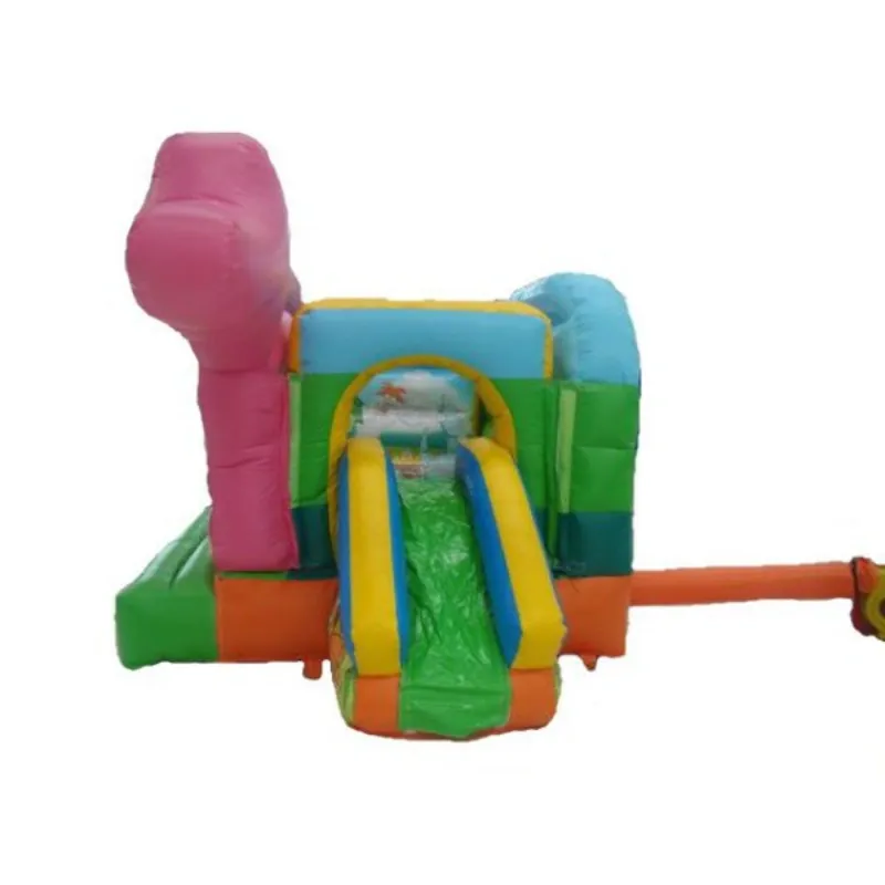Structure Gonflable dinosaure avec Toboggan.webp
