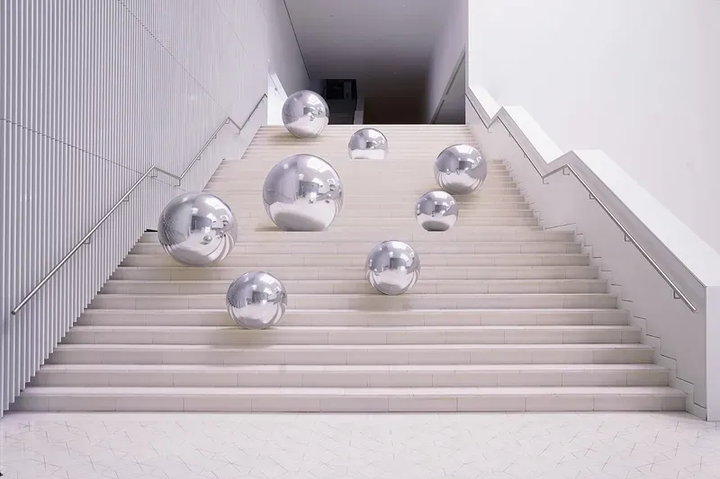 Boule miroir argent.webp