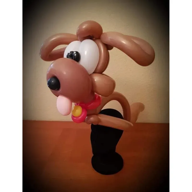 Sculpture de ballon Chien Photo.webp