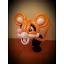 Sculpture de ballon Tigre Photo.webp