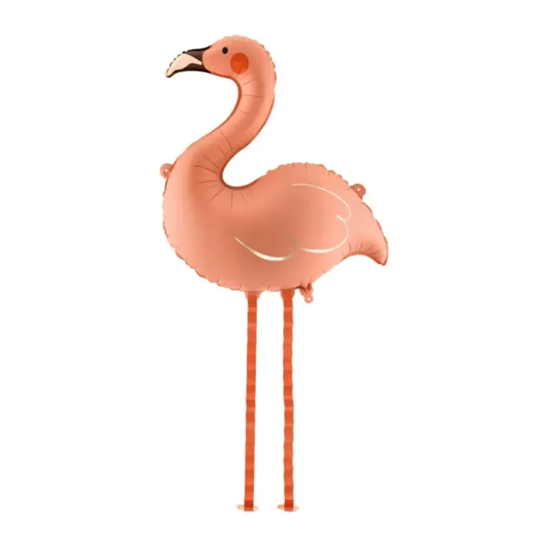 Walking balloon Flamant rose
