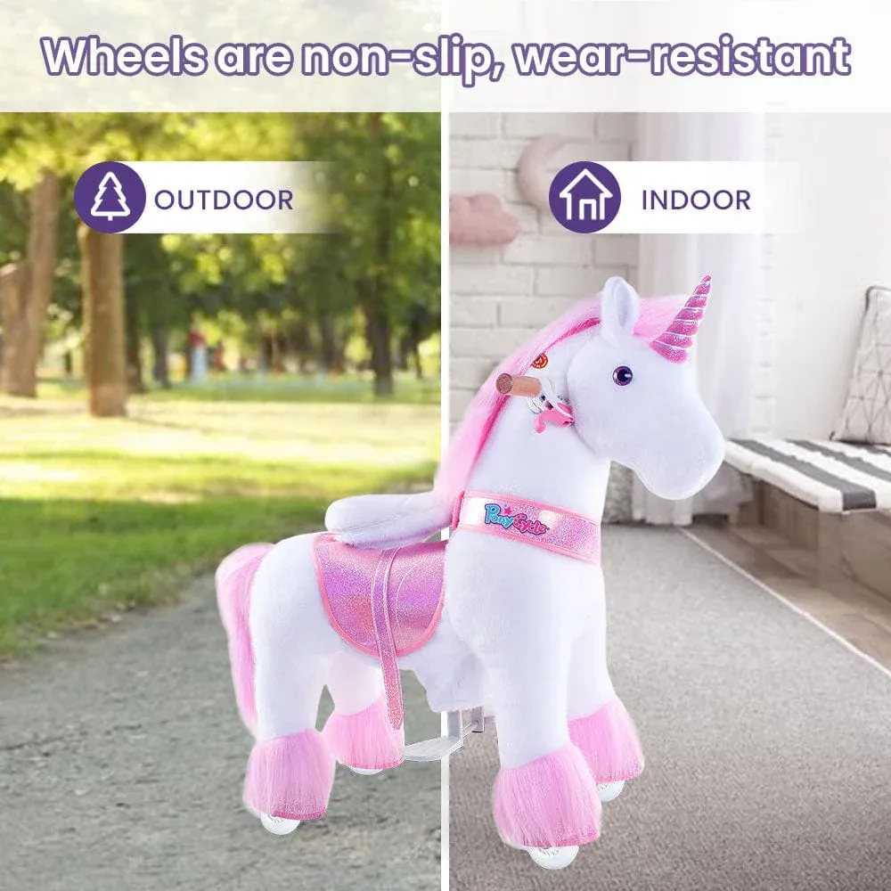 Pony Cycle 3 à 5 ans Licorne Rose Photo.webp
