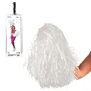 Pompon cheerleader blanc