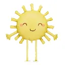 Ballon airwalker Soleil