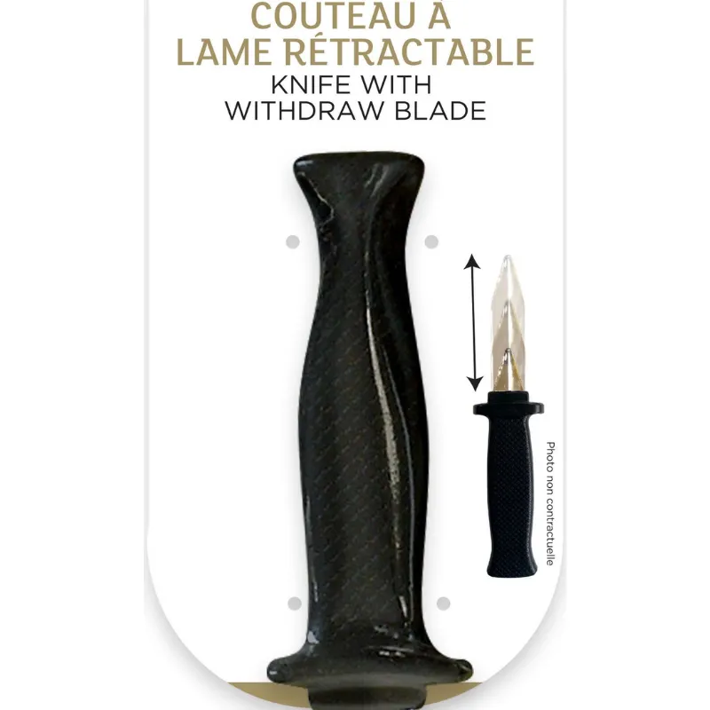 Couteau à lame rétractable