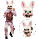 Déguisement enfant lapin zombie