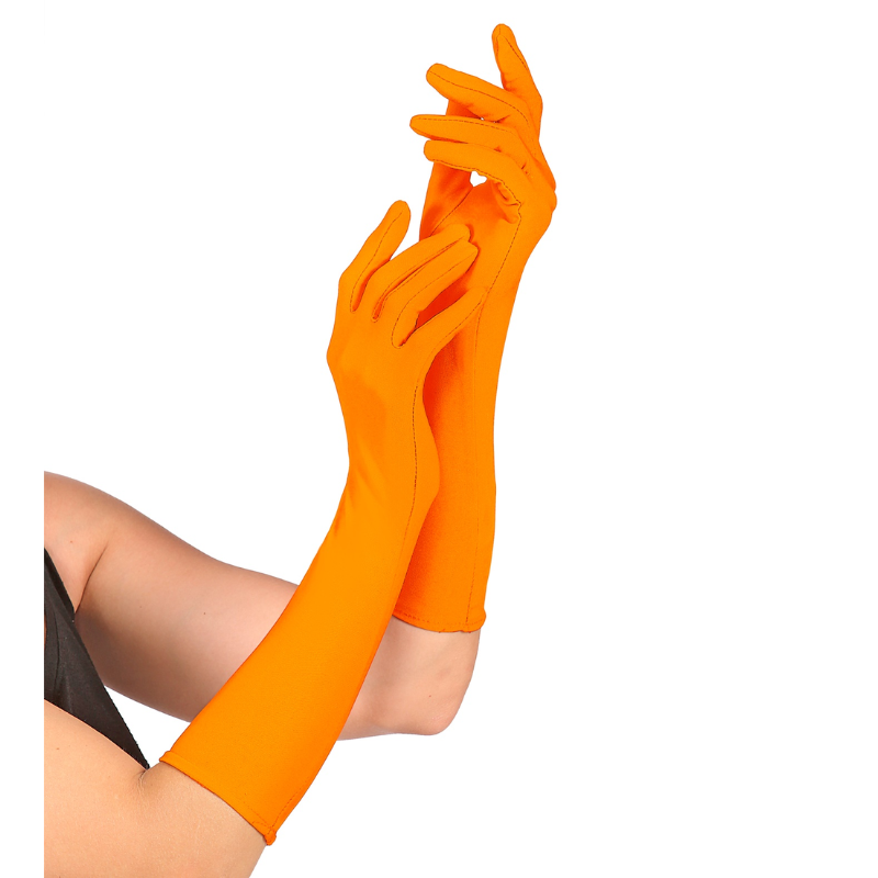 Gants néons longs 40 CM 