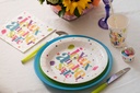 Assiettes Joyeux Anniversaire
