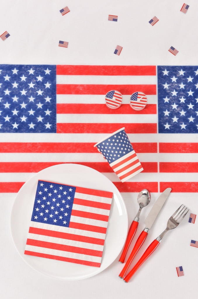 Chemin de table USA 30 x 5m