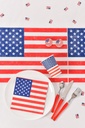 Chemin de table USA 30 x 5m