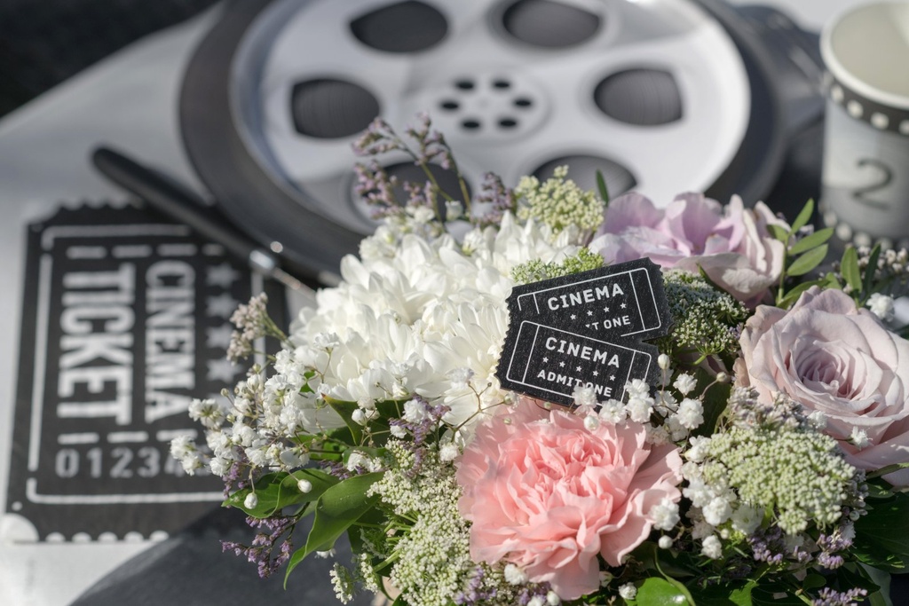 Confettis en bois Cinéma