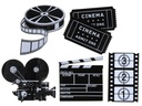 Confettis en bois Cinéma