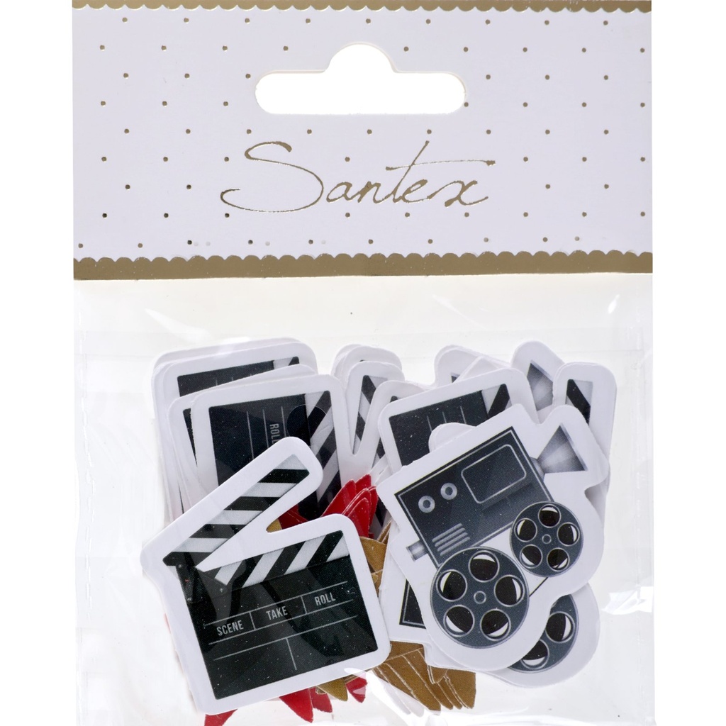 Décorations de table Hollywood, sachet de 50 pcs