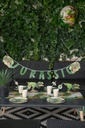 Guirlande dinosaure "Jurassic" verte