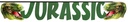 Guirlande dinosaure "Jurassic" verte