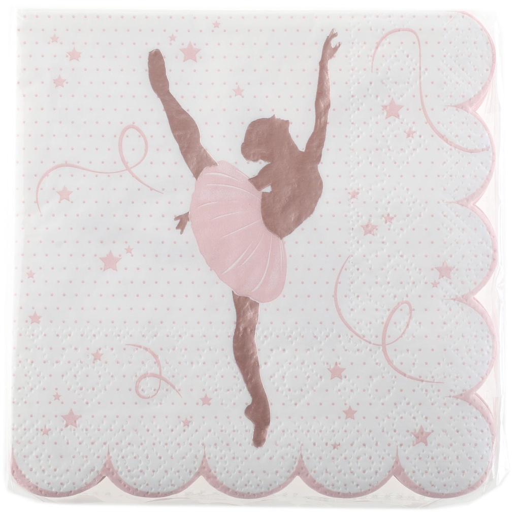 Serviettes Ballerine