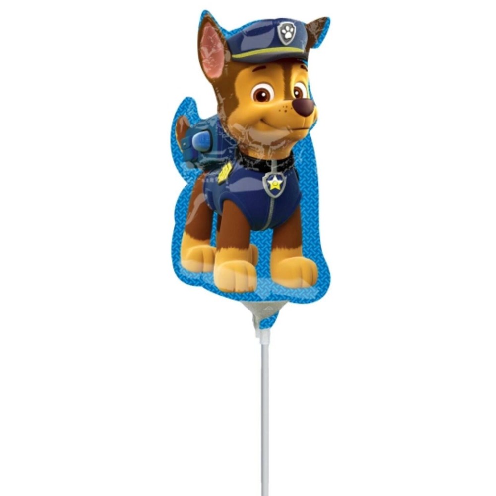 Ballon en AluMinium – Mini Forme – Chase (PAW Patrol) – 17 x 2