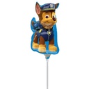 Ballon en AluMinium – Mini Forme – Chase (PAW Patrol) – 17 x 2