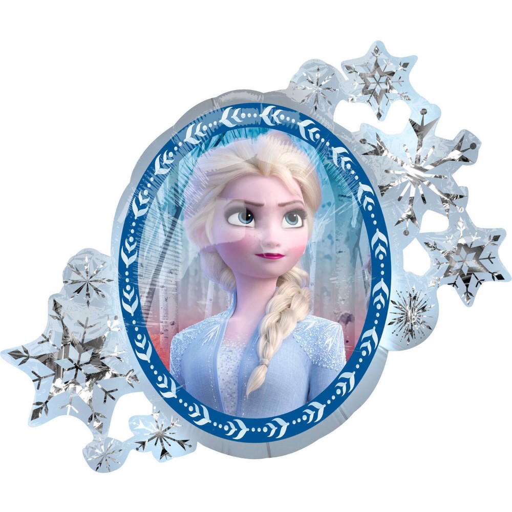 Ballon aluminium - Forme - La Reine des Neiges - Elsa - 76 x 2