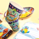 8 Gobelets papier Pokemon  250 ml 2