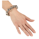Bracelet boule à facettes 