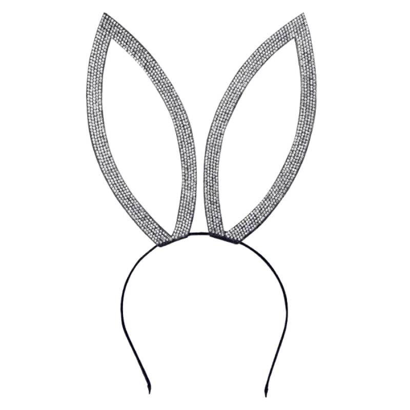 Serre-tête oreilles de lapin strass