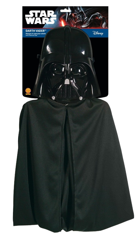 Cape et masque Dark Vador adulte – vue 2