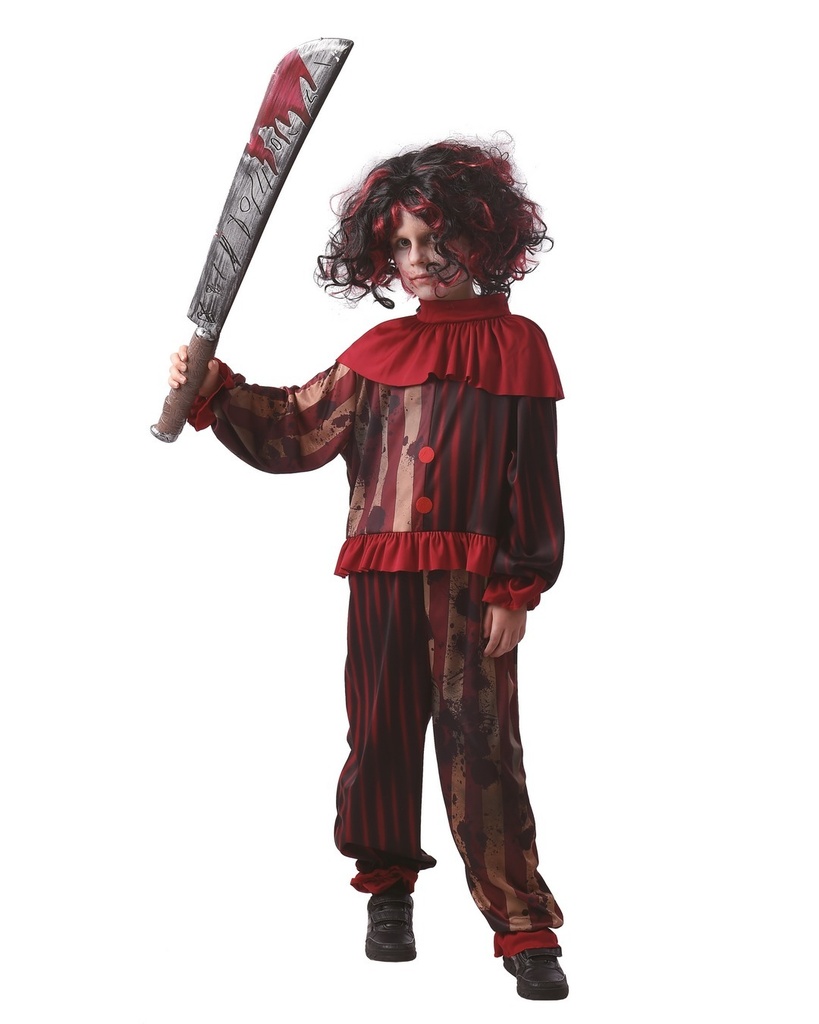 [PCL91557] Teuflisches Clown-Kostüm für Jungen (5-6 ans)