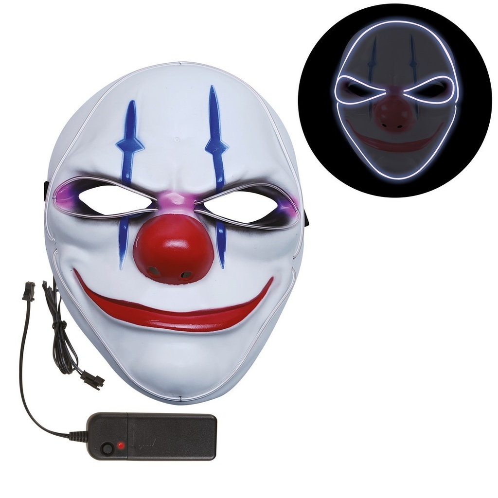 [PCL15005] Masque clown terrifiant lumineux