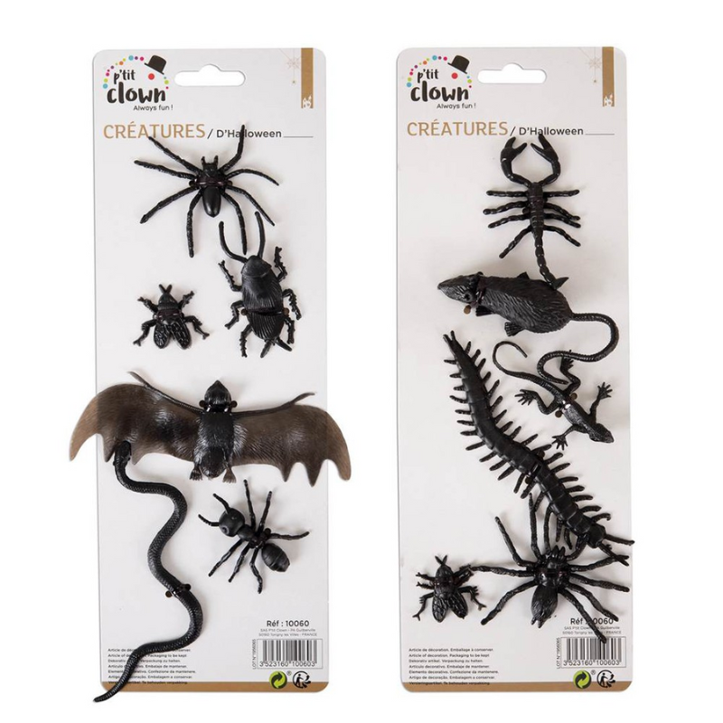 [PCL10060] Fake Insects, pack of 6