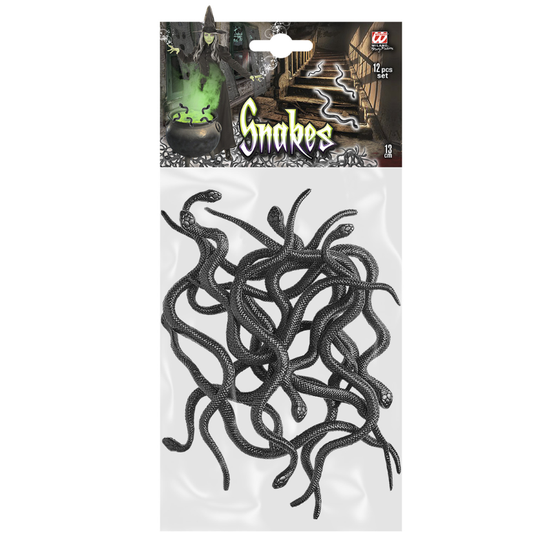 Mini serpents en plastique