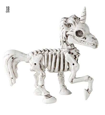 [WID10992] Dekoration Einhorn-Skelett
