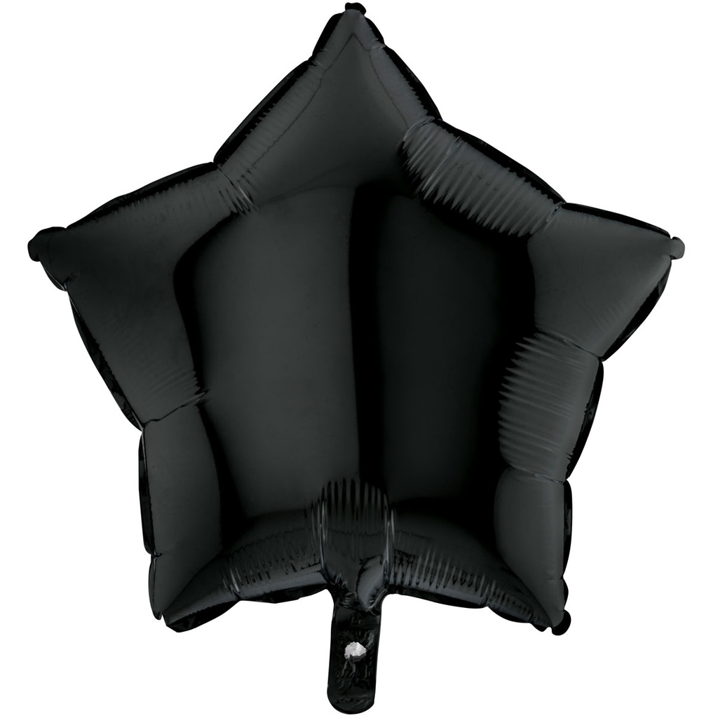 [ABCG1920K] Ballon alu étoile noire 18"
