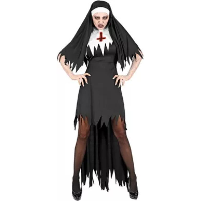 [WID01929] Horror Nun Costume for Women (XS)
