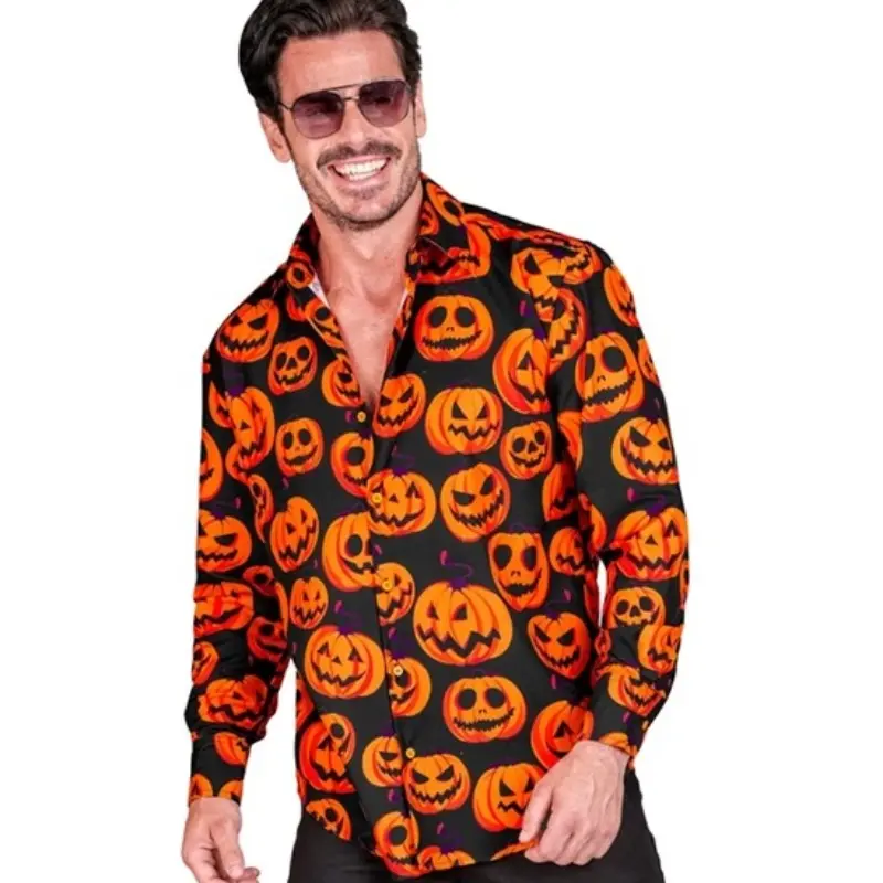 Chemise citrouilles pour homme