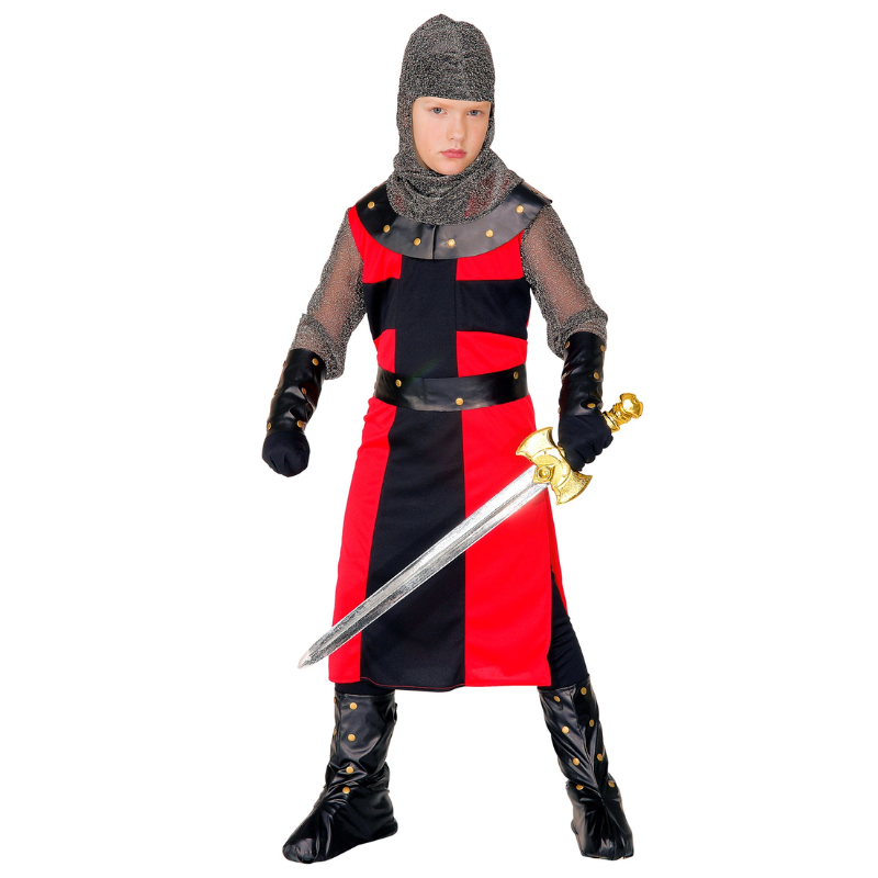 [WID55485] Déguisement de Chevalier noir pour garçon (4-5 ans /116 cm)