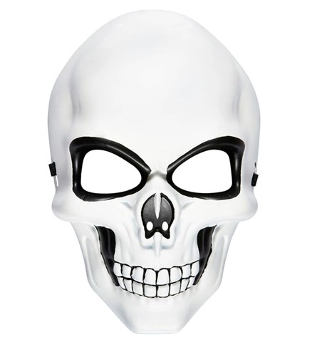[WID95706] Weiße Totenkopfmaske