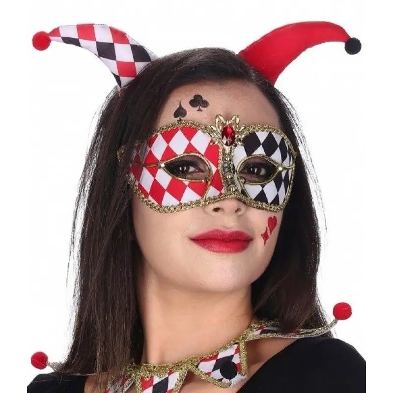 [CHA12166] Masque crazy Harlequin