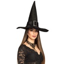 Chapeau de sorcière en velours pour femme