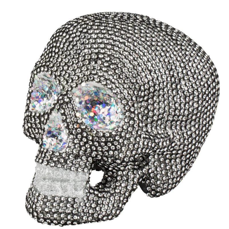 [BOL72125] Decorative Rhinestone Skull