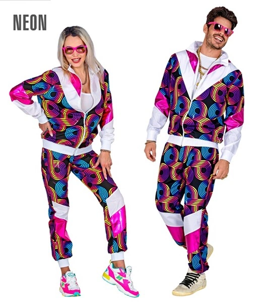 [WID11011] Disco Tracksuit Costume for Adults (S)