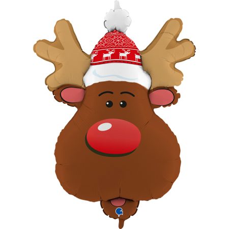 [ABCG72039] Luftballon Weihnachtsrentier 86 cm